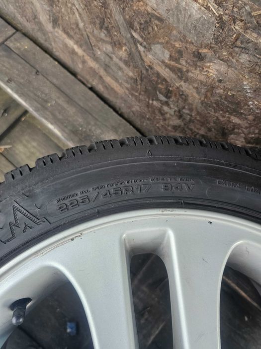Jante Aliaj BMW  Anvelope 225 45 17