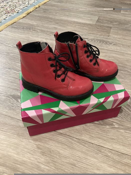 Ботинки для девочки натуральная кожа