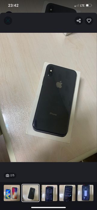 iPhone X 64gb feys ishlidi