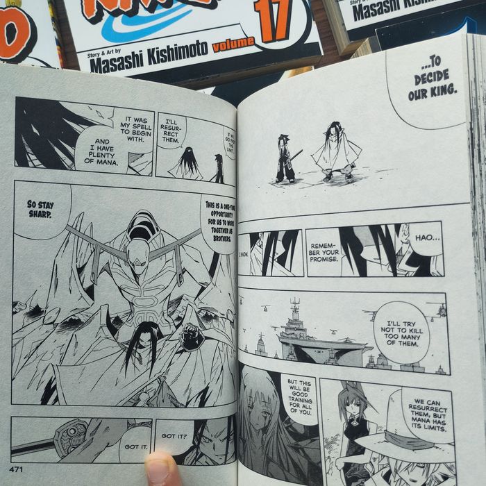 Манги - Naruto, Blue lock, Bleach, Shaman King