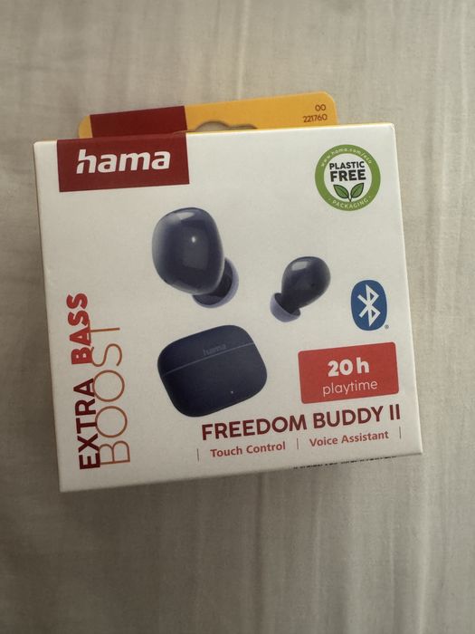 Căști bluetooth Hama Freedom Buddy II - Noi, nefolosite
