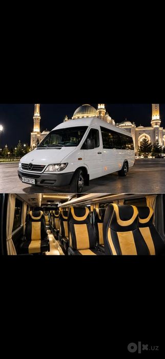 Перевозка пассажиров , Мерседес Спринтер , Транспортные услуги
