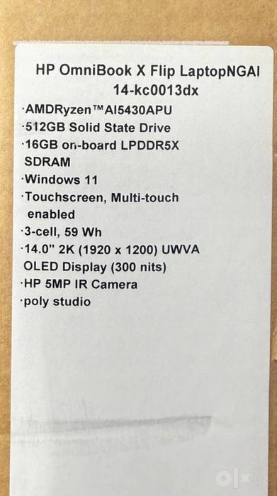 HP OmniBook X Flip 14