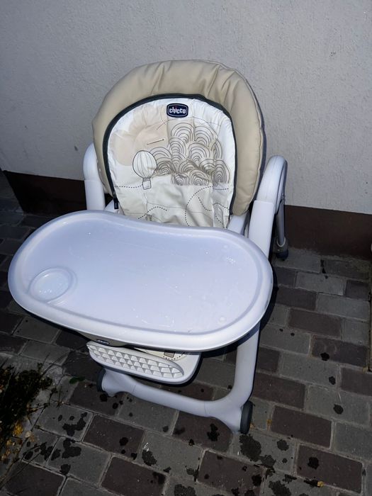 Scaun de masa Chicco Polly Progres 5 in 1, Dandelion