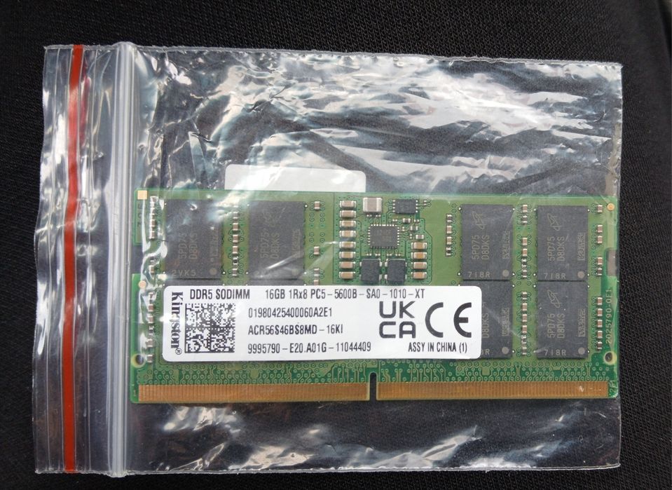 ПРОМО  Ram Kingston 16GB DDR5 5600mgh
