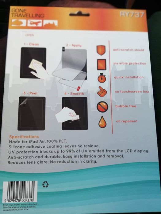 Протектори за iPad 3/2, iPad Air/ iPad mini