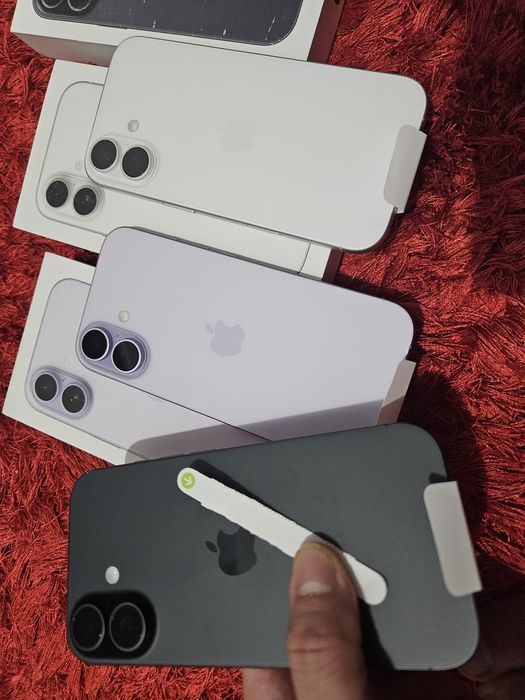 -Iphone 17 Nou 256Gb 12Ram Nefolosit Black Silver Purple Bat: 100%-0 cicluri incarcare cutia completa-desigilata doar pentru poze probe poze reale MDM
