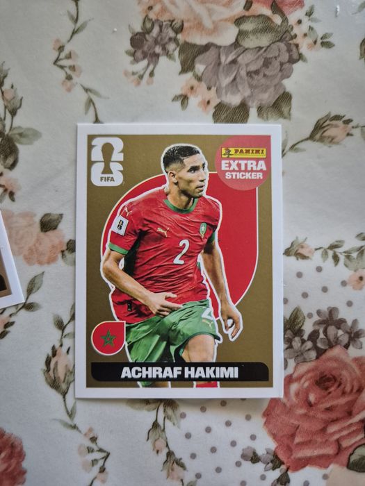 Panini Extra Sticker Gold Achraf Hakimi
