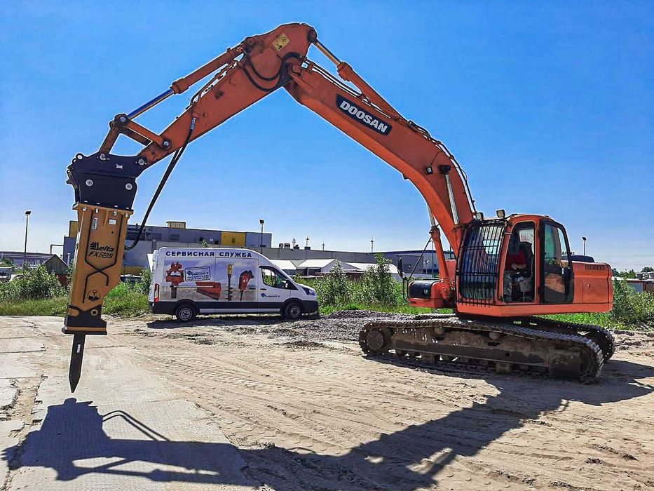 Гидромолот для Экскаватора Doosan