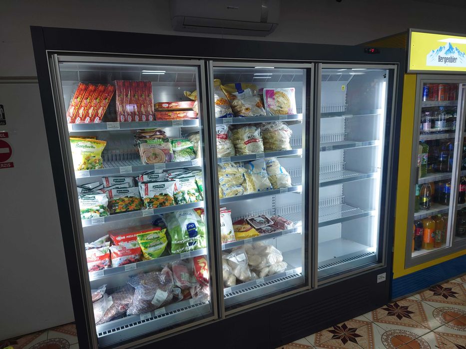 Vitrina verticala congelare 3 USI / 234 cm / NOU / Profesional