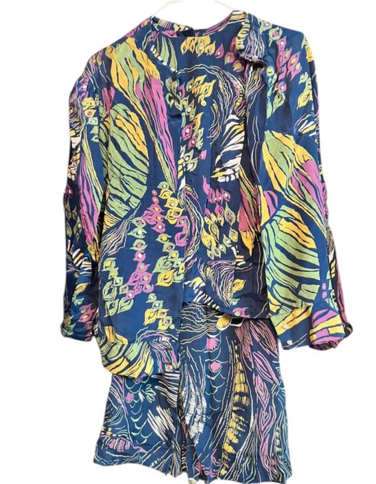 Compleu 3 piese multicolor