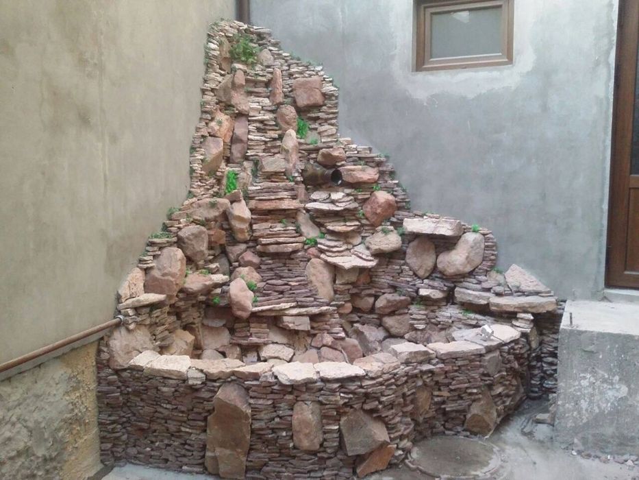 Пруд можно для рыбок шаршара водопад