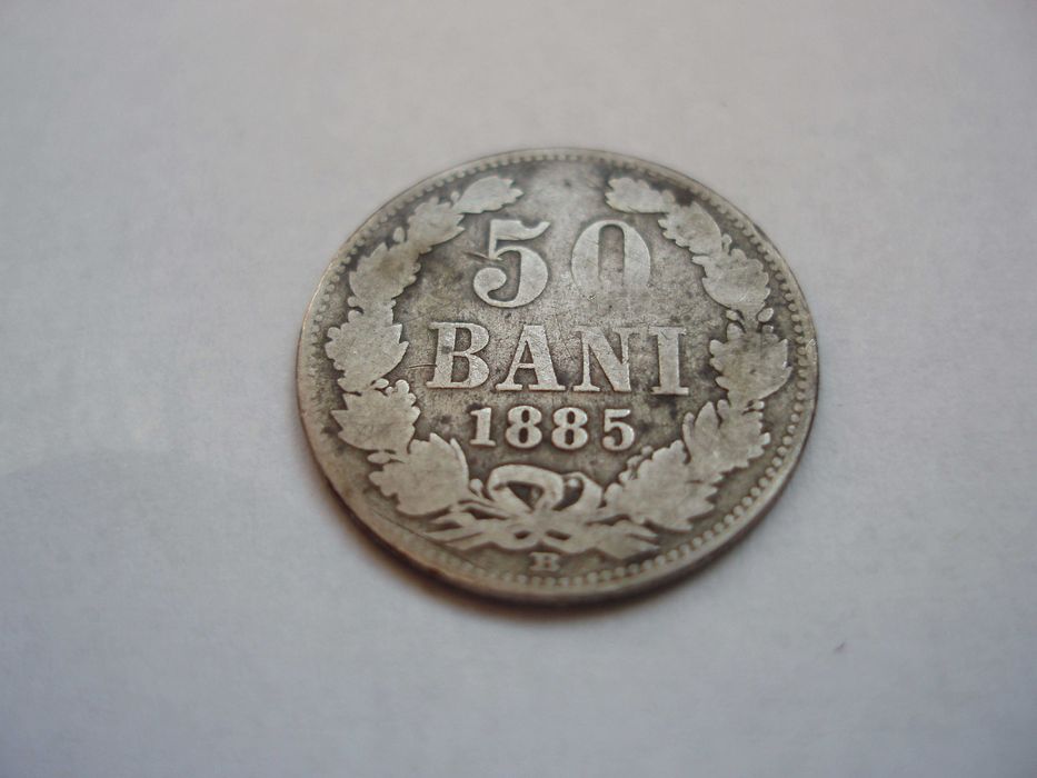 ROMANIA - 50 bani 1885  ,  L14.78