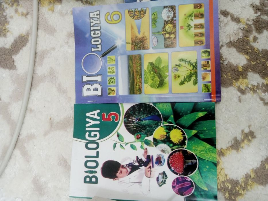 Biologiya kitoblar, yangi ishlatilmagan arzon narxda!