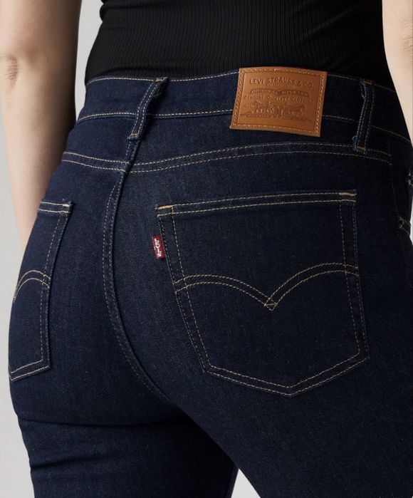 LEVI’S дамски дънки модел “724” р-р 28 с висока талия слим