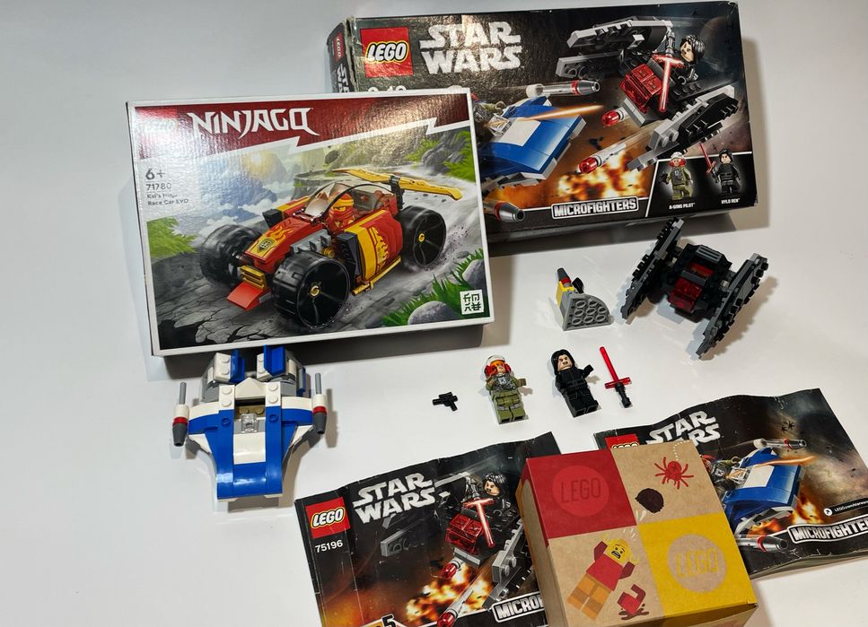 NOU, Sigilat Lego Star Wars- Lego Ninjago  71780, 75196