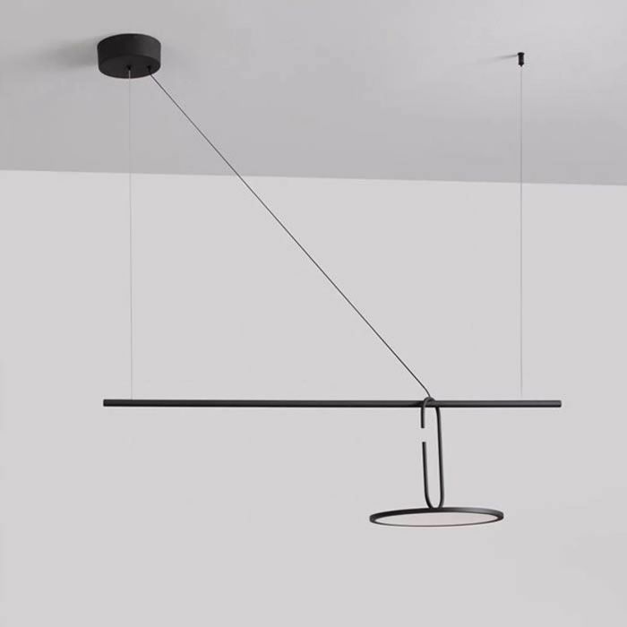 Suspensie Nova Luce Gea, negru