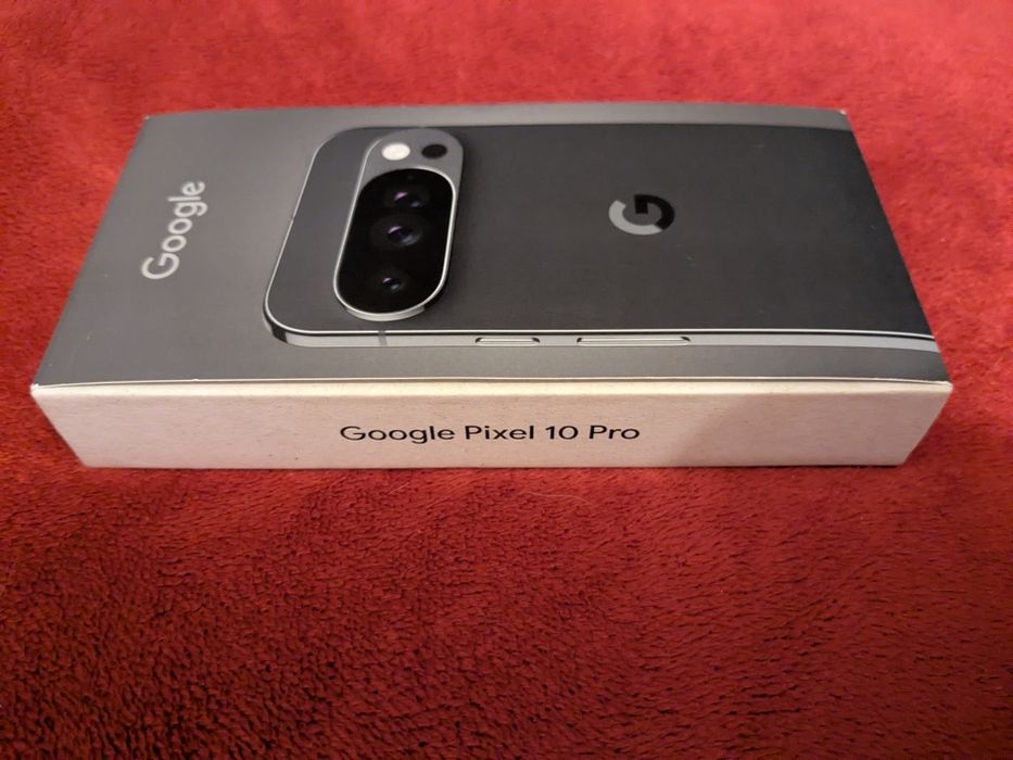 Google Pixel 10 Pro 128GB – Obsidian (Negru),ușor negociabil.– SIGILAT