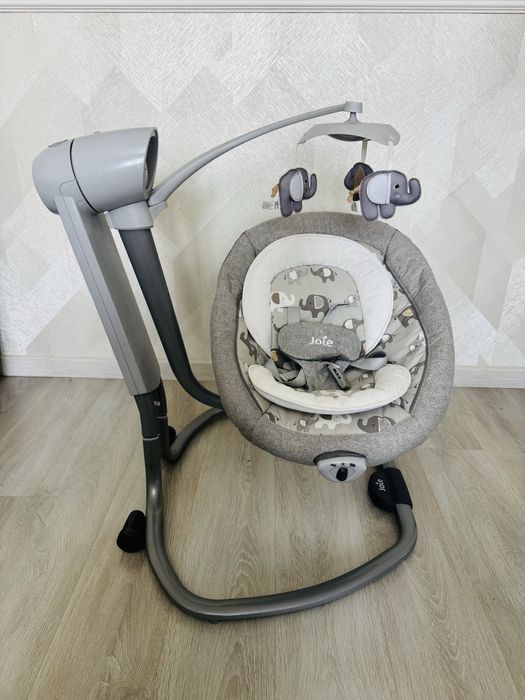 Шезлонг качеля Joie Serina swivel