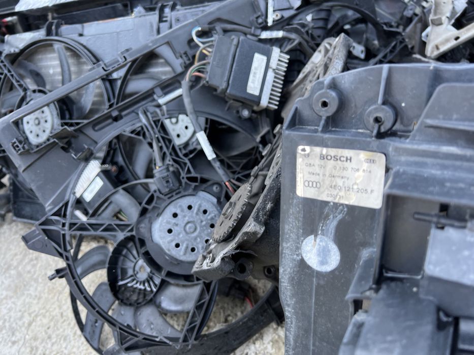 Перки охлаждане за Audi A8 {10.2002 -2010} 4.2quattro 335 к.с. 3.2 3.0