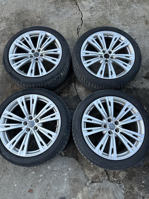 Vând Set Jante Audi 5x112 R20 Originale ( Anvelope Bonus )