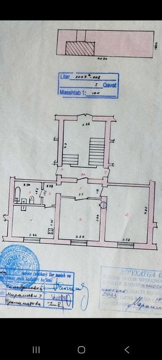 kvartira 2 xonali 1- etaj ijaraga beriladi Gorparkda