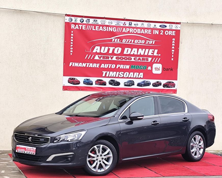 Peugeot 508 1.6 HDi 120 Cp 2016 Euro 6 Automata Rate Livrare Garantie 12 LUNI