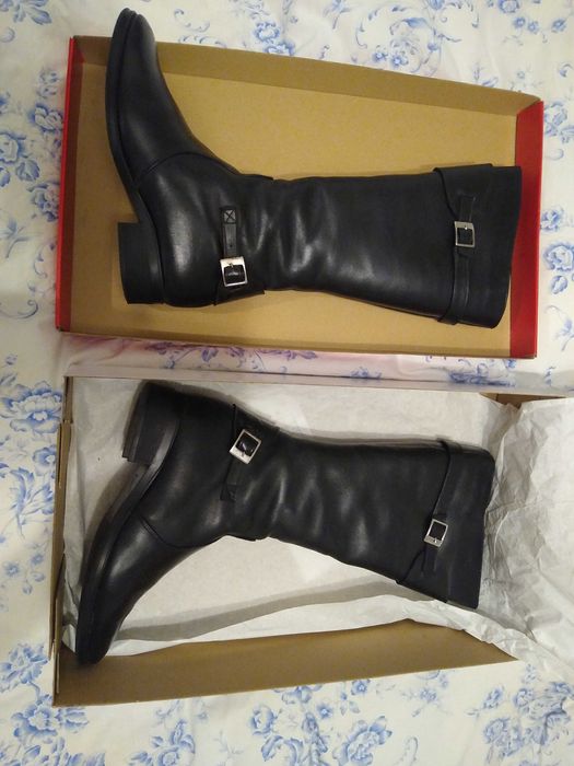 Cizme dama cochete piele, mărimea 38