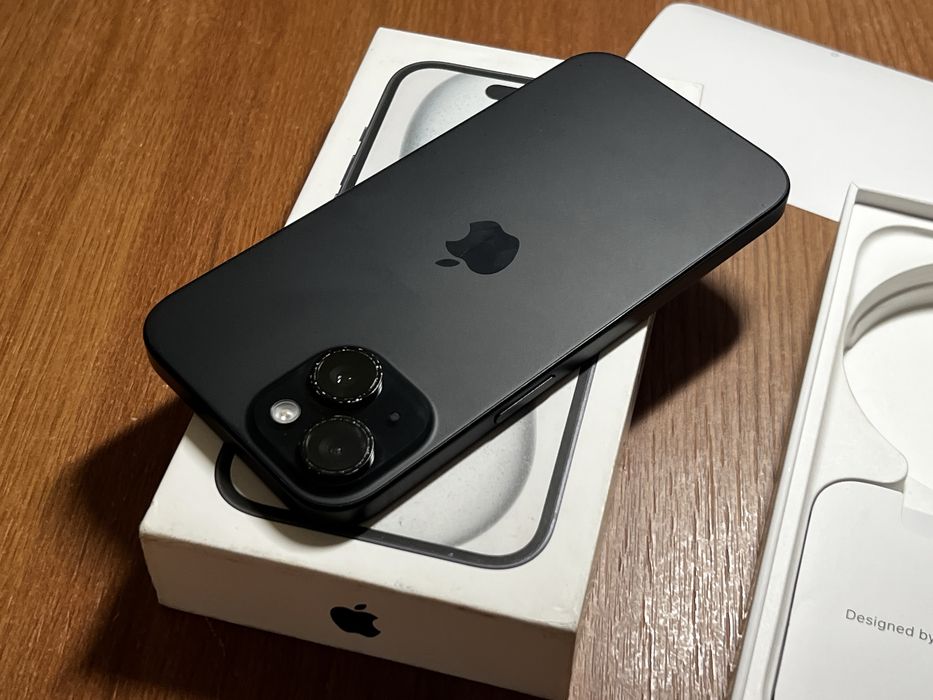 iPhone 15 de 128 Gb Negru Stare buna Black