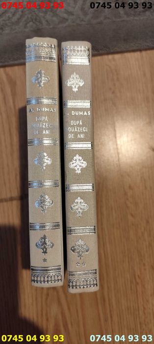 carte carti 2 vol Al. Dumas dupa douazeci de ani pret pe ambele