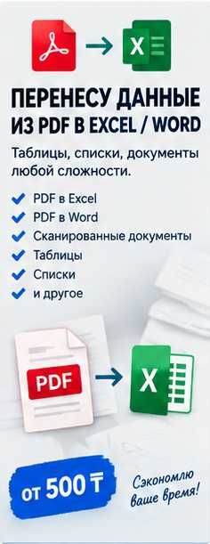 Компьютерный помощник — Excel, Word, PDF, презентации