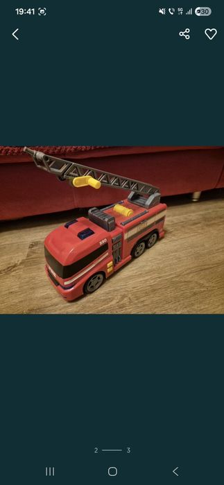 Masinuta copii de.pompieri si gunoi