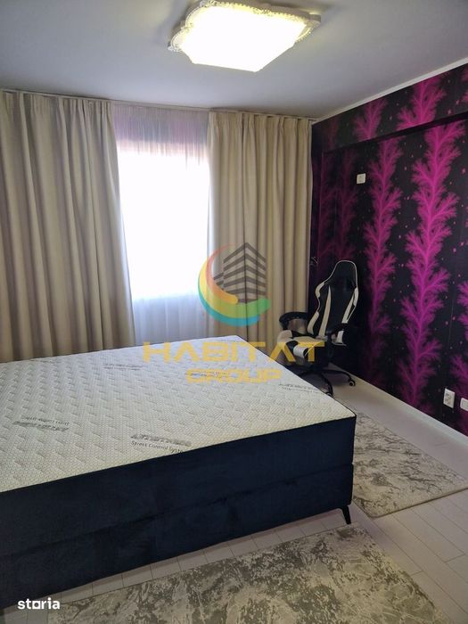 Apartament 3 camere- 90mp+ terasa 30mp- mobilat si utilat