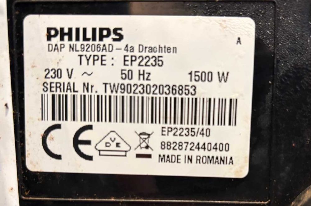 Philips Latte Go EP 2235 / 40 кафе машина , кафе автомат