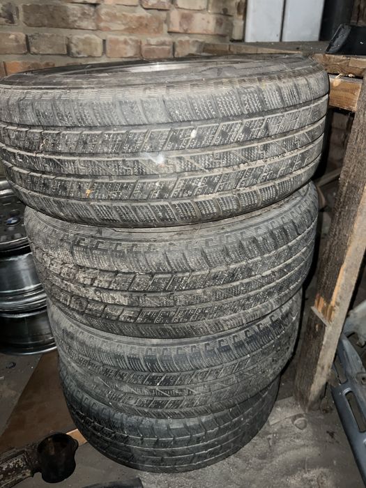 Диски BMW е36 на зимней резине