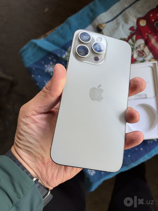 Iphone 15 max 256g yomkost 85% kamera almawgan faqat oqip qlila