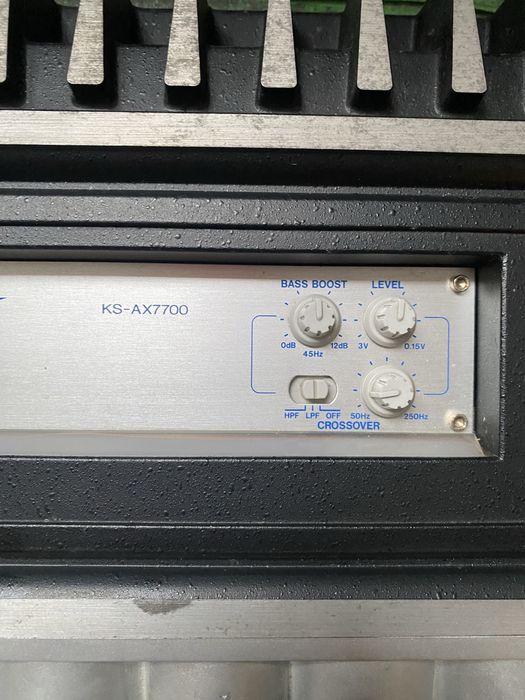 JVC KS-AX7700 - Качествен BASS Усилвател за кола авто автомобилен