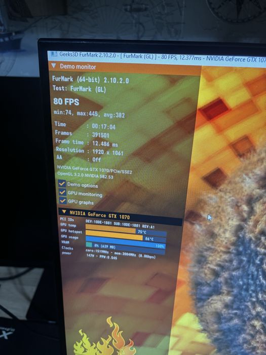 Gtx 1070 8gb palit