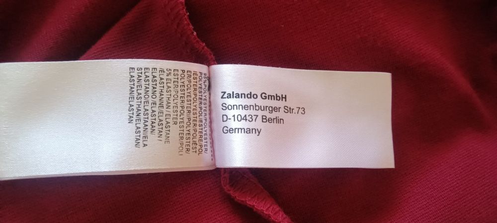 Рокля Бордо Заландо