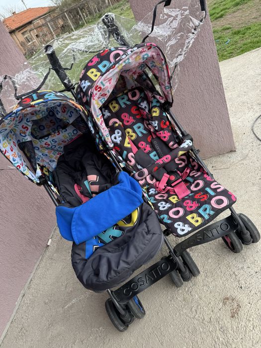 Количка за близнаци Cosatto Supa Dupa