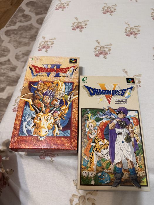 Dragon Quest V + Dragon Quest VI для Super Famicom (SFC)