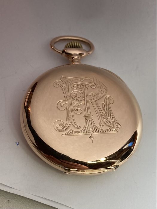 Ceas de bzunar elvetian  aur de 14kt.