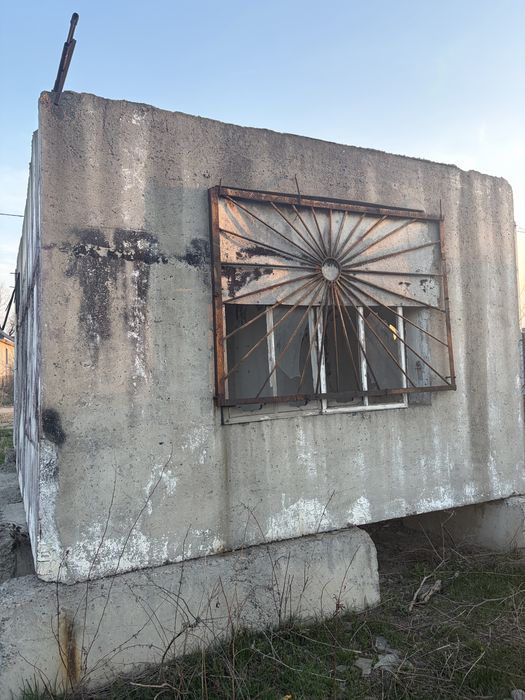 Бетонный каркасный дом