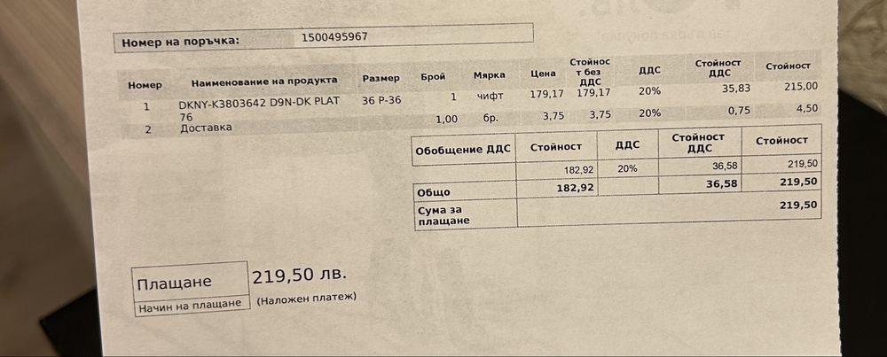 Дамски обувки DKNY