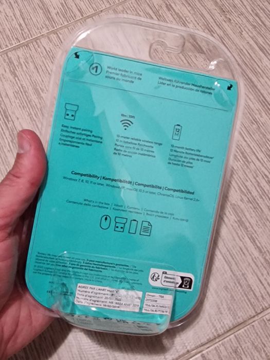 Mouse wireless LOGITECH 1000 dpi