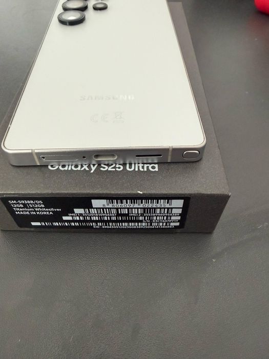 S25 ultra 512G alb ca nou