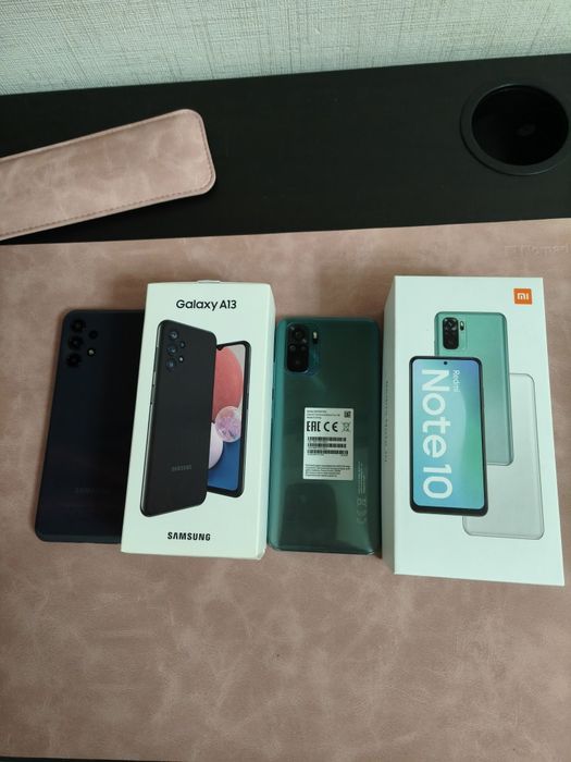 Samsung A13 4/128гб+Redmi Note 10 4/64гб