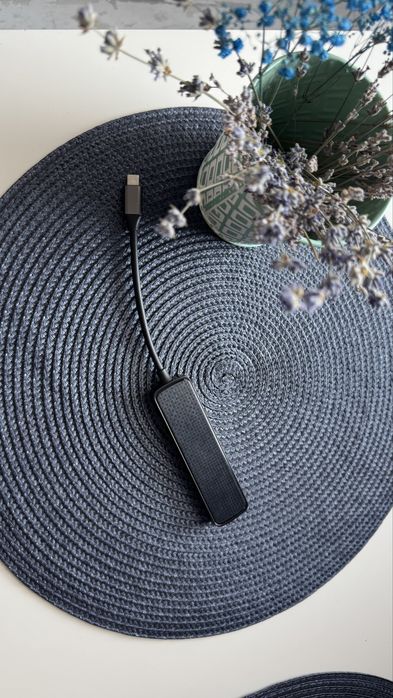 Hub Usb-C HOCO HB24 Usb-A 3.0 Usb-A Usb-C HDMI Card