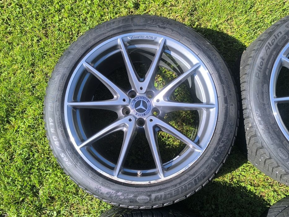 AMG 19 цола джанти спорт пакет с гуми за Mercedes E63