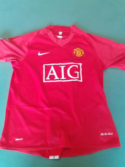 Тениска на Бербатов, Манчестър Юнайтед, оригинална, размер М, 2008/09